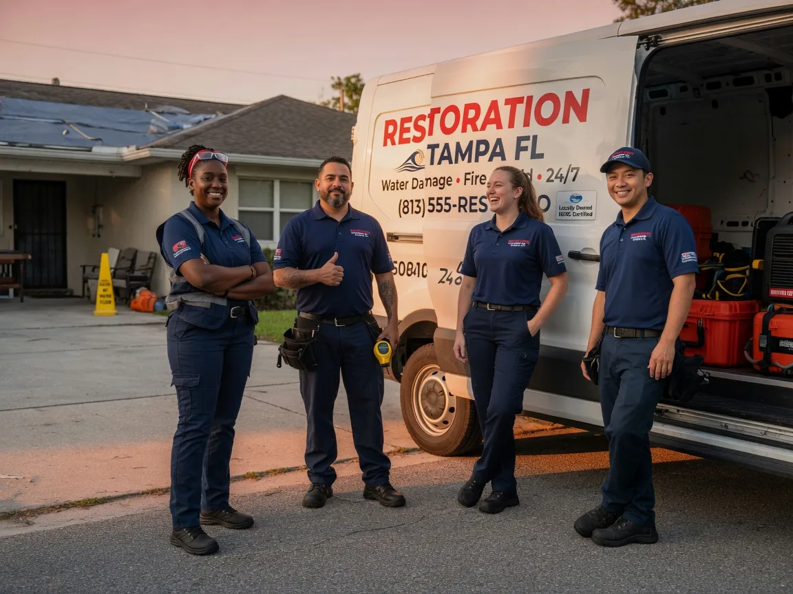 Water Damage Restoration company in Hanna, IN