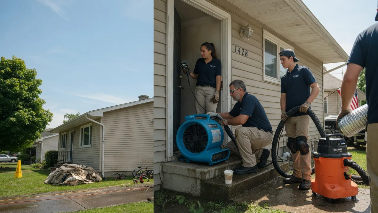 Water Damage Restoration in Hanna, IN near me